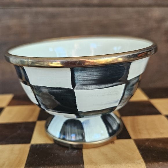 Mackenzie Childs Courtly Check Teapot Service Set - Picture 7 of 13